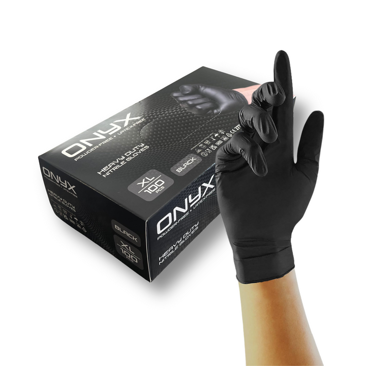 Onyx - 6g Black Nitrile Gloves (10x100)