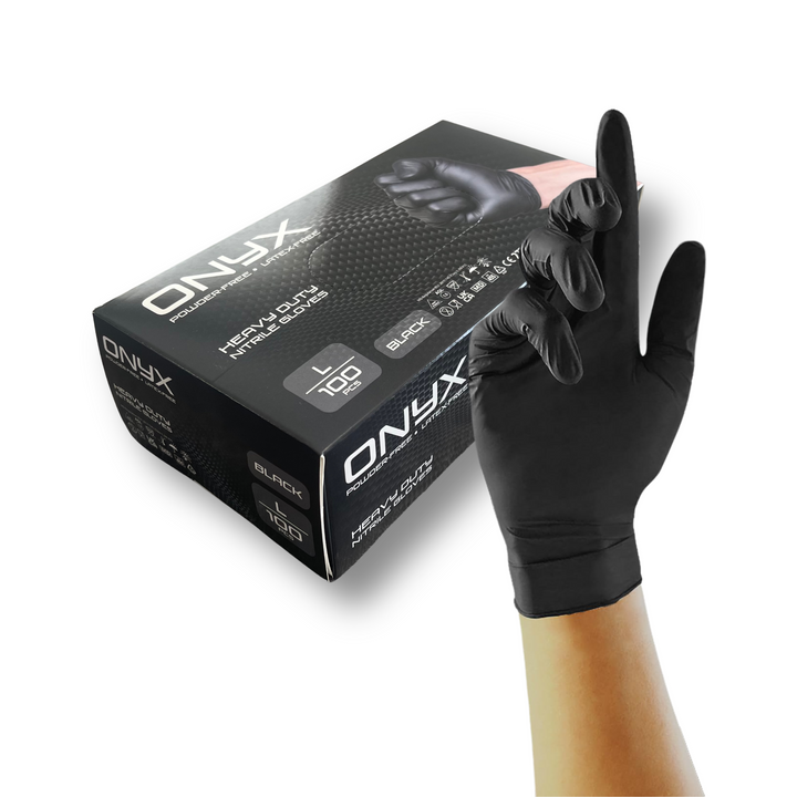 Onyx - 6g Black Nitrile Gloves (10x100)