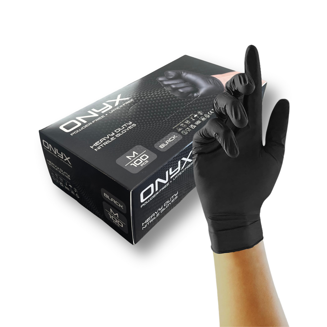 Onyx - 6g Black Nitrile Gloves (10x100)