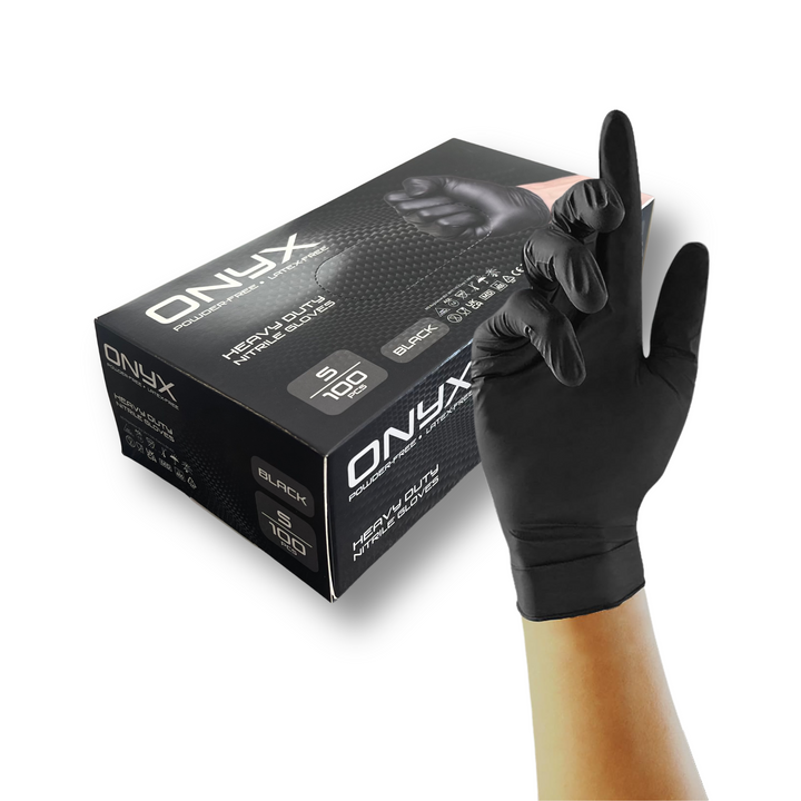 Onyx - 6g Black Nitrile Gloves (10x100)