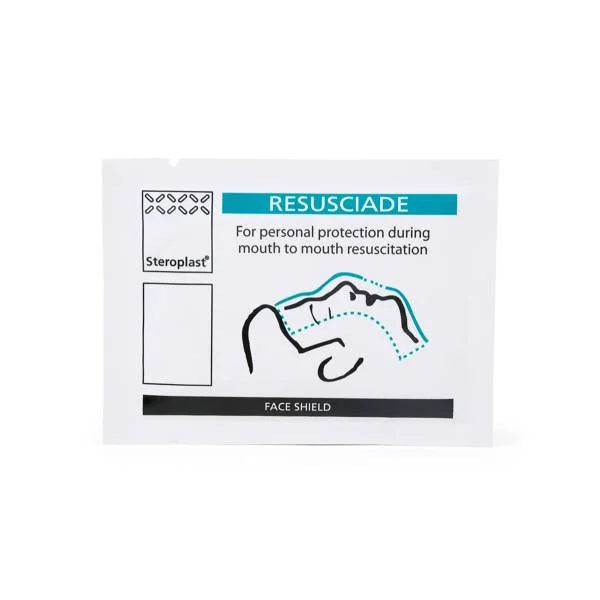 Resuscitation Sheild with Mouthpiece (Disposable) - Individual